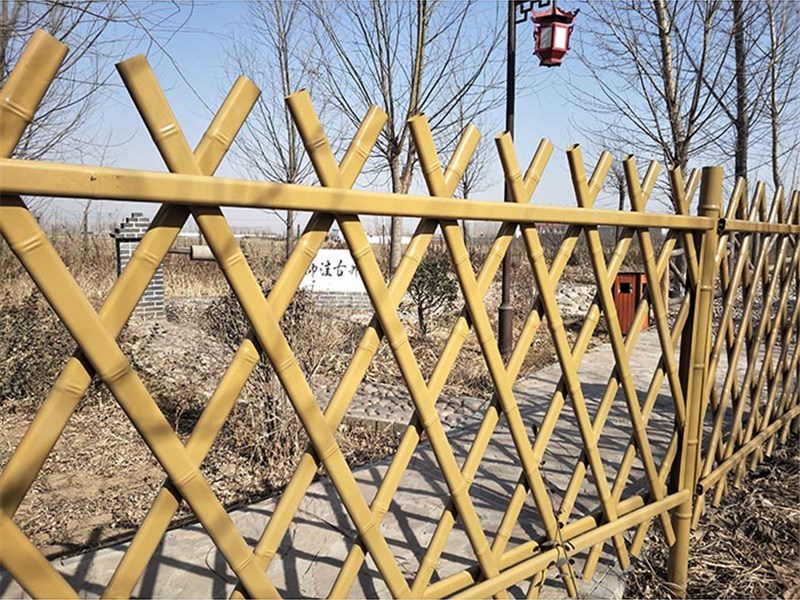 直銷市政仿竹護(hù)欄 市政仿竹圍欄 市政仿竹柵欄