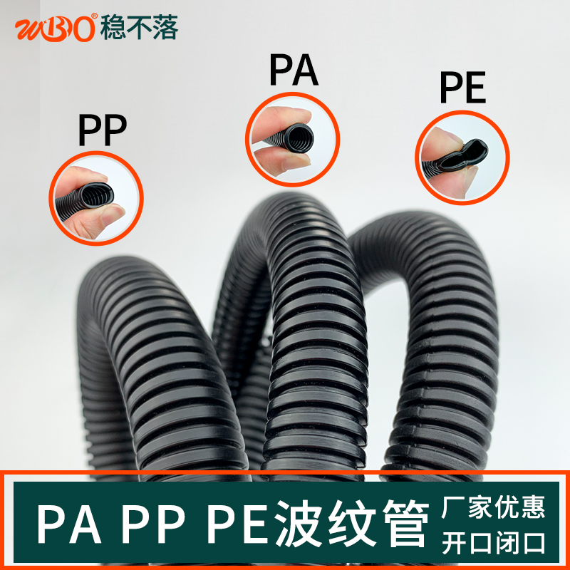 塑料波紋管 PE波紋管 編織網(wǎng)管 穩(wěn)不落