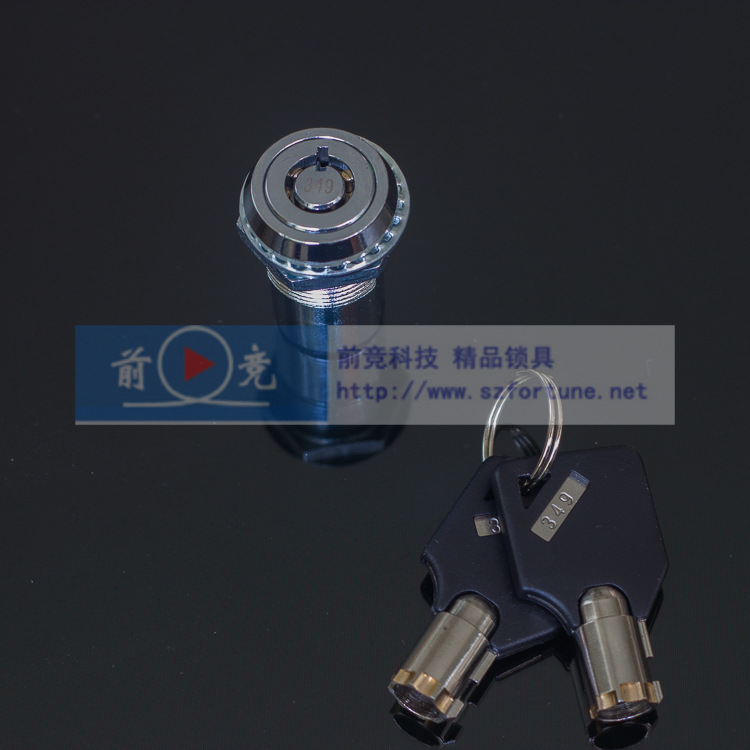 MS826機(jī)柜門鎖自動(dòng)回位電瓶鎖碰鎖撞鎖彈子鎖芯多種變化可訂制