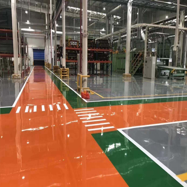 水性環(huán)氧防靜電防腐地板地坪漆廠房室內(nèi)外車間施工 佛山防腐地板地坪漆