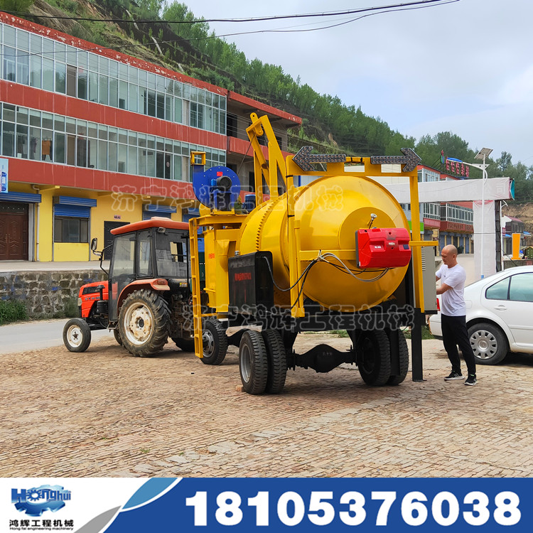 車載式瀝青拌合機 小型移動式瀝青銑刨料再生攪拌機 滾筒式瀝青拌合機 瀝青拌和機