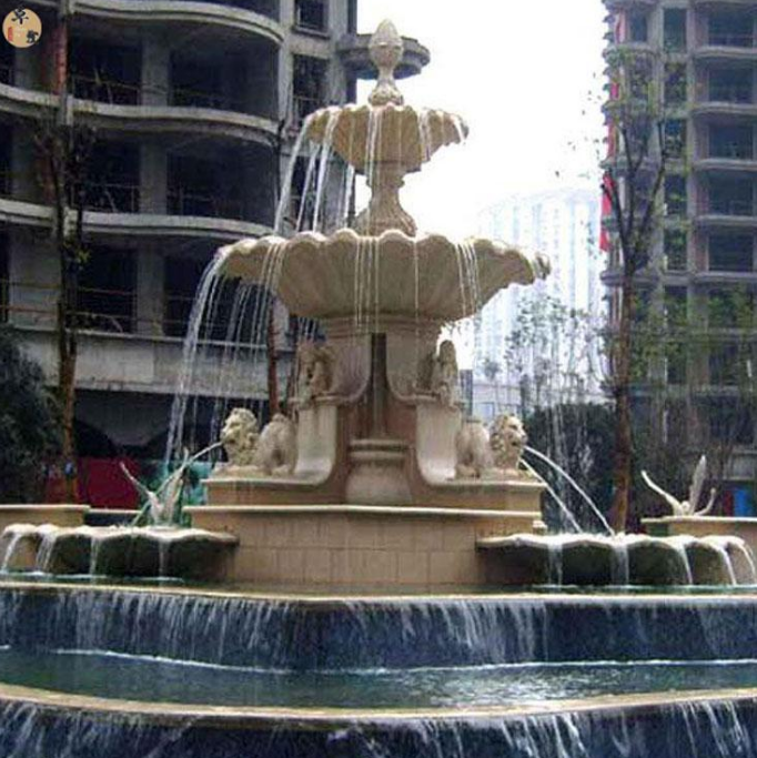 卓發(fā)雕塑 石雕噴泉 公園園林雕塑 石雕噴泉價(jià)格 石雕塑?chē)娙獜S家批發(fā)價(jià)