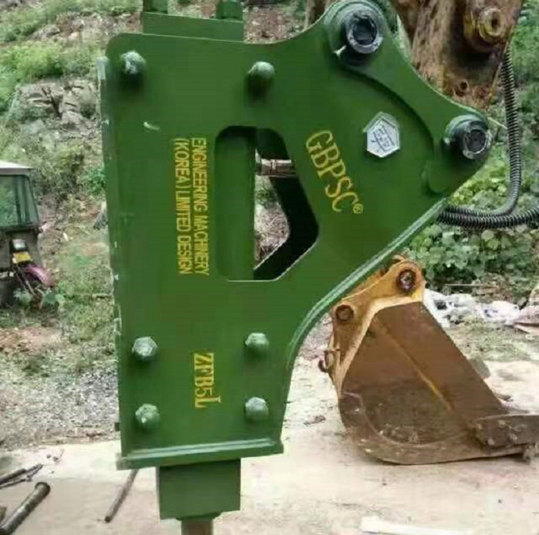 液壓型破碎錘 江蘇連港工兵液壓破碎錘70毫米ZFB5L 挖掘微挖 和各大外貿(mào)公司合作 廠家承接 對外出口業(yè)務(wù)