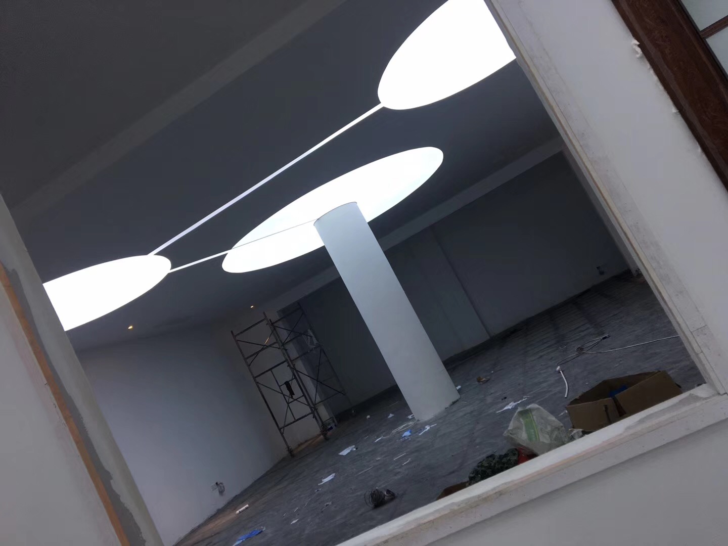 軟膜吊頂天花軟膜吊頂施工卡布燈箱定制