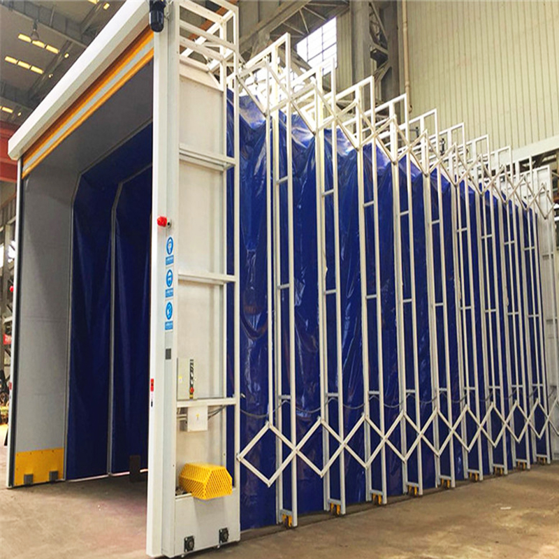 移動式噴漆房 環(huán)保伸縮房