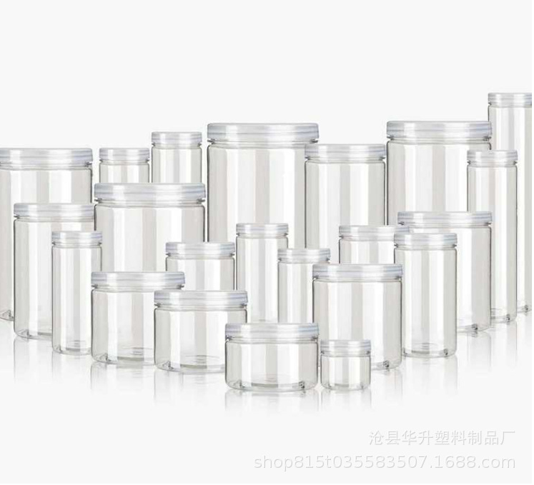 廣東熱銷pet廣口易拉罐糖果瓶奶片廣口瓶吹瓶機
