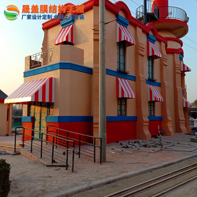 安裝固定梯形遮陽棚 窗戶門廳方形廣告裝飾遮陽篷 固定法式梯形蓬 固定法式梯形蓬廠家