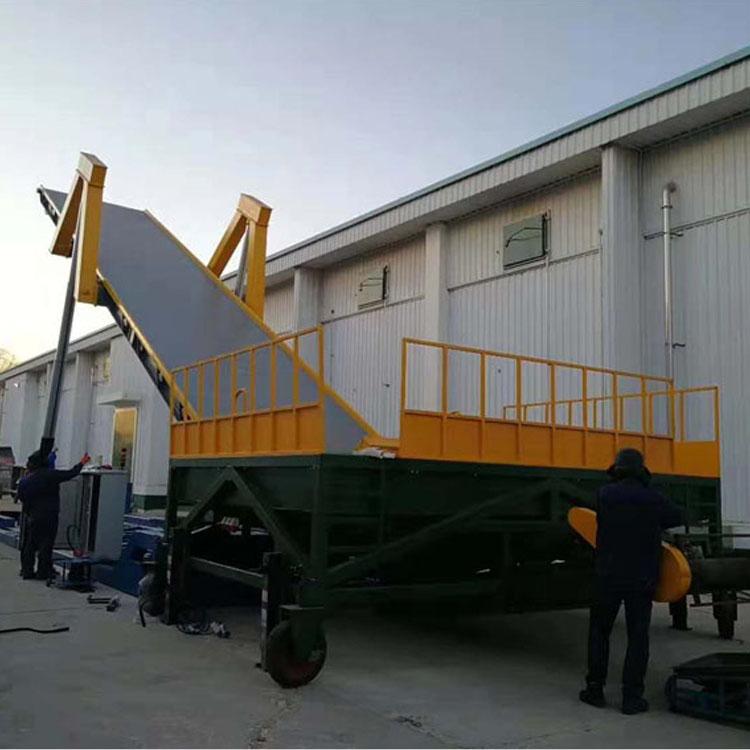 液壓翻板機，糧食液壓翻板機，固定式液壓翻板機，移動式液壓翻板機