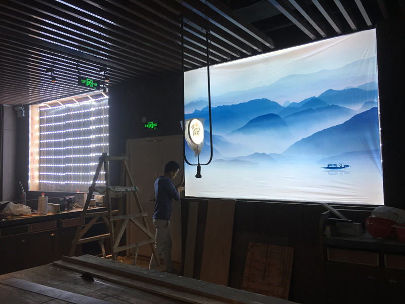 黃石軟膜燈箱 黃石軟膜燈箱安裝