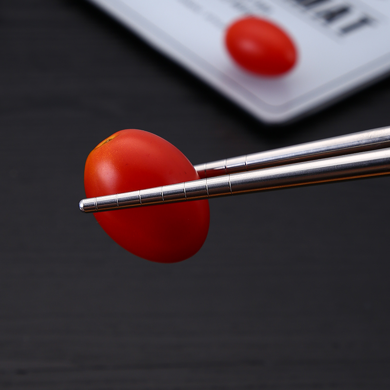 304不銹鋼新品中式餐具  戶外便攜勺子筷子兩件套套裝小麥贈(zèng)品禮品 304不銹鋼小麥 304不銹鋼小麥兩件套