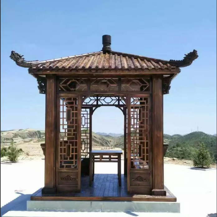 四角方柱圓門(mén)涼亭哪里便宜 四角方柱圓門(mén)涼亭廠家