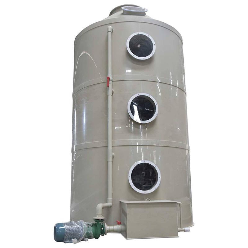 工業(yè)廢氣處理噴淋塔 PP/不銹鋼噴淋塔