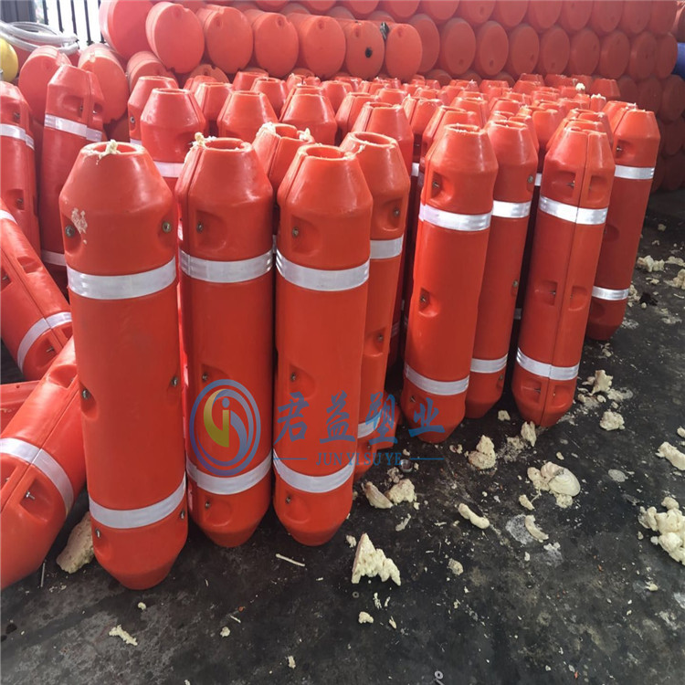 河道攔污網浮漂 浮筒式攔污帶方案