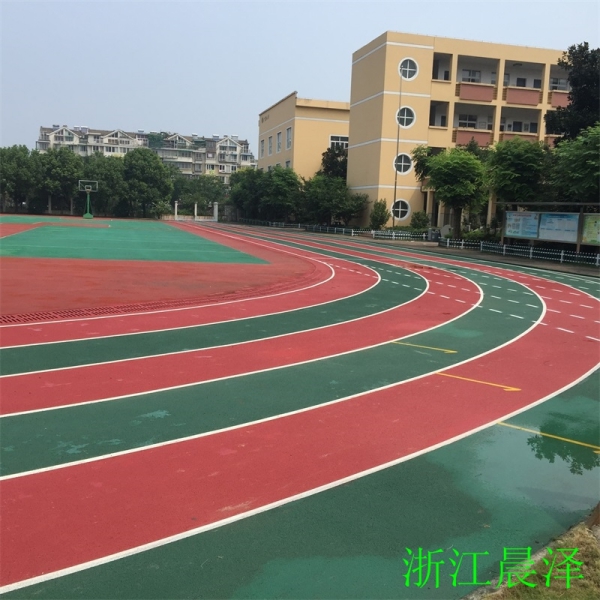 舟山自結(jié)紋塑膠跑道施工團隊