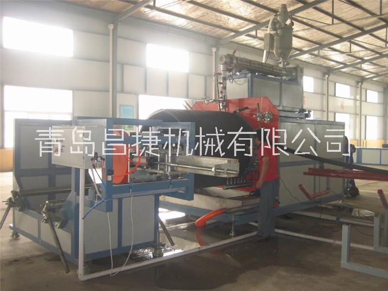 HDPE大口徑中空壁纏繞管生產(chǎn)線/PE連續(xù)克拉管生產(chǎn)線 高速HDPE檢查井壁管生產(chǎn)線 高環(huán)剛度PE纏繞內(nèi)肋螺旋管生產(chǎn)線