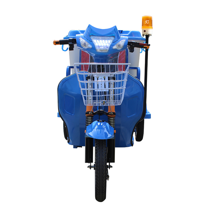 環(huán)衛(wèi)小型手動自卸式快保車 電動三輪保潔車 500L多功能垃圾清運車