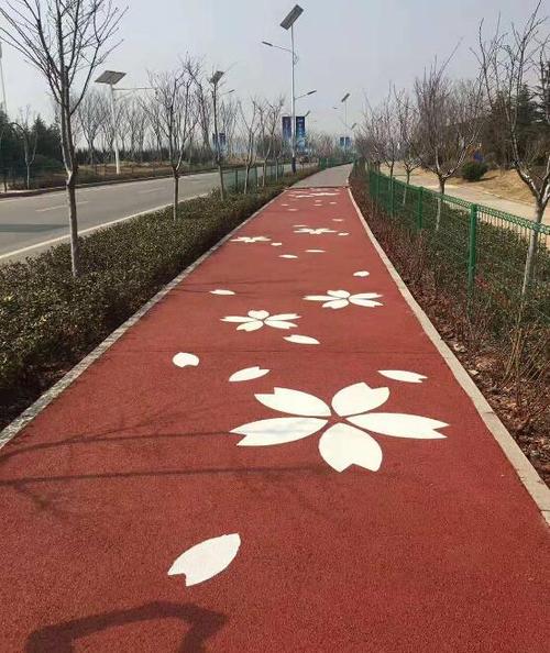 達(dá)州市 彩色透水地面 彩色生態(tài)透水混凝土地坪 工程