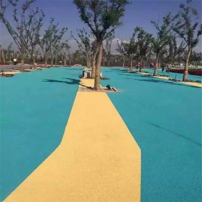 綿陽市 透水混凝土地坪 普通彩色混凝土 廠家