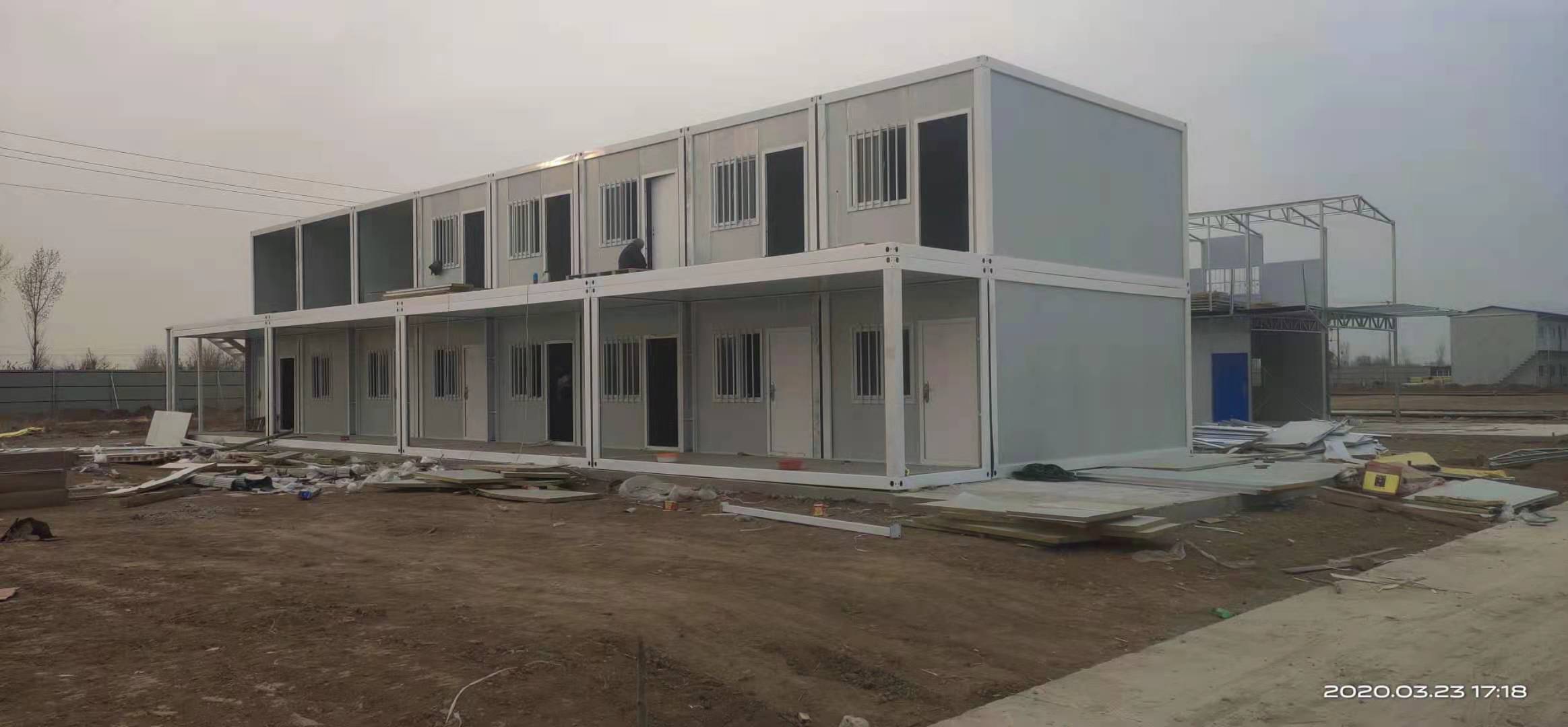 山東鑫茂集裝箱臨建活動板房生產(chǎn)基地