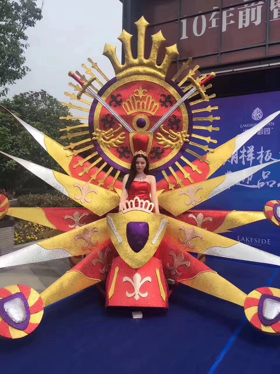 多彩女王花車租賃女王花車出租租賃