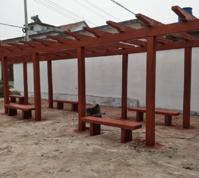 仿木長廊 仿木花架