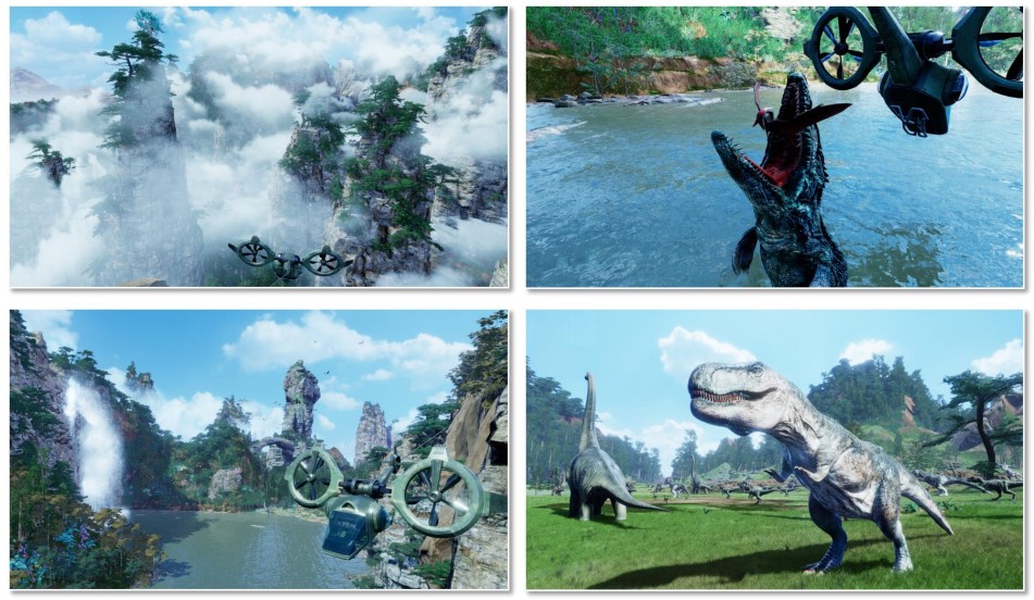 祼眼3D環(huán)幕影院、軌道影院