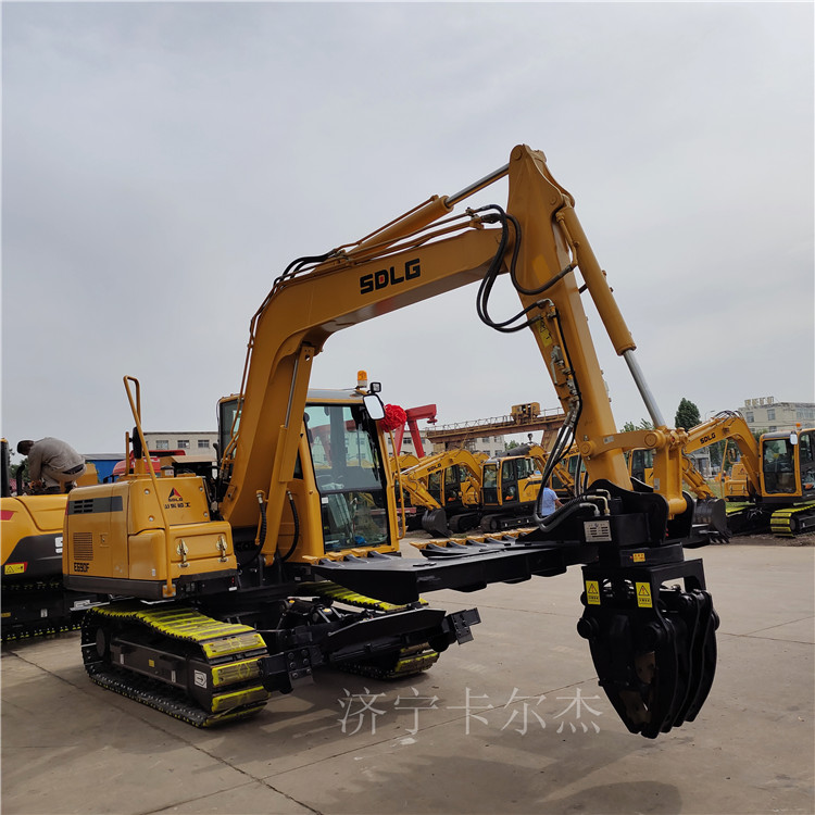 挖掘機(jī)改裝鐵路換枕機(jī) 鐵路枕木夾具 枕木機(jī)廠家