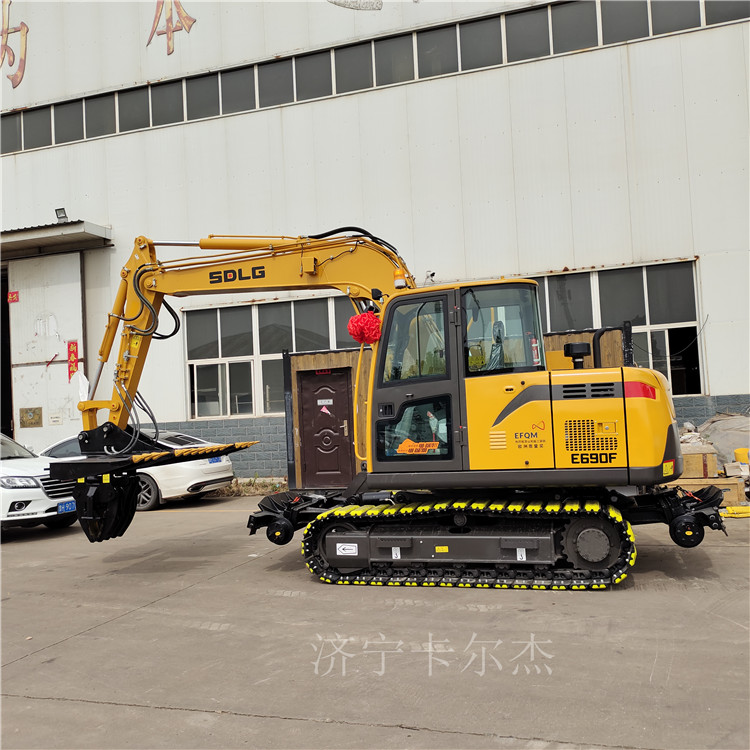 挖掘機(jī)改裝鐵路換枕機(jī) 鐵路枕木夾具 枕木機(jī)廠家