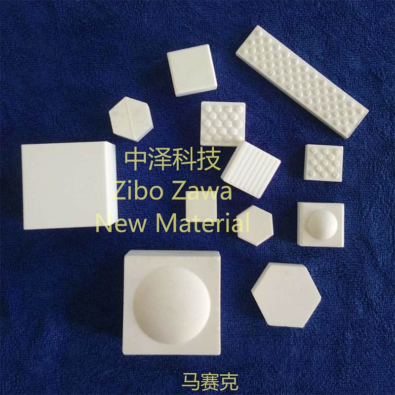 氧化鋁陶瓷片 馬賽克陶瓷磚 淄博中澤 廠家銷售