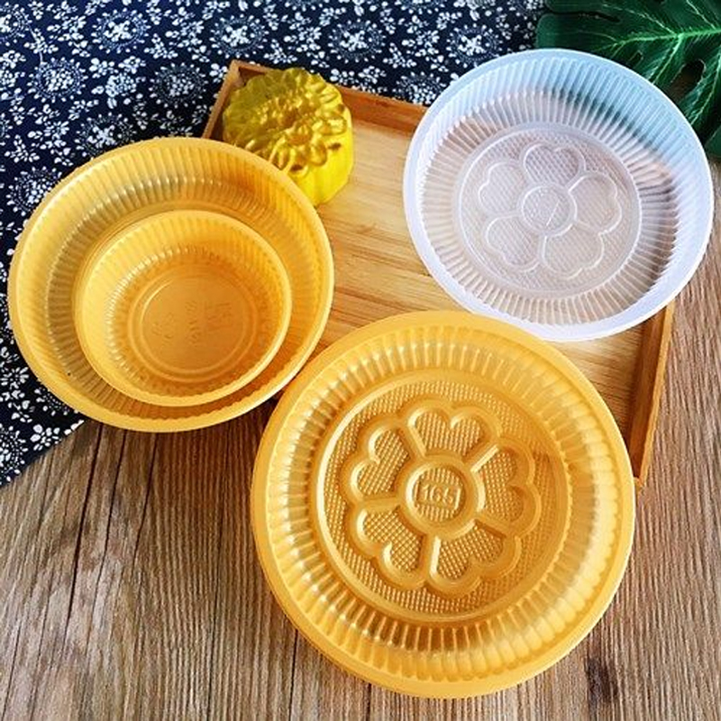 康利達定制月餅吸塑托盤透明方型月餅托糕點食品托盤-康利達工貿(mào)