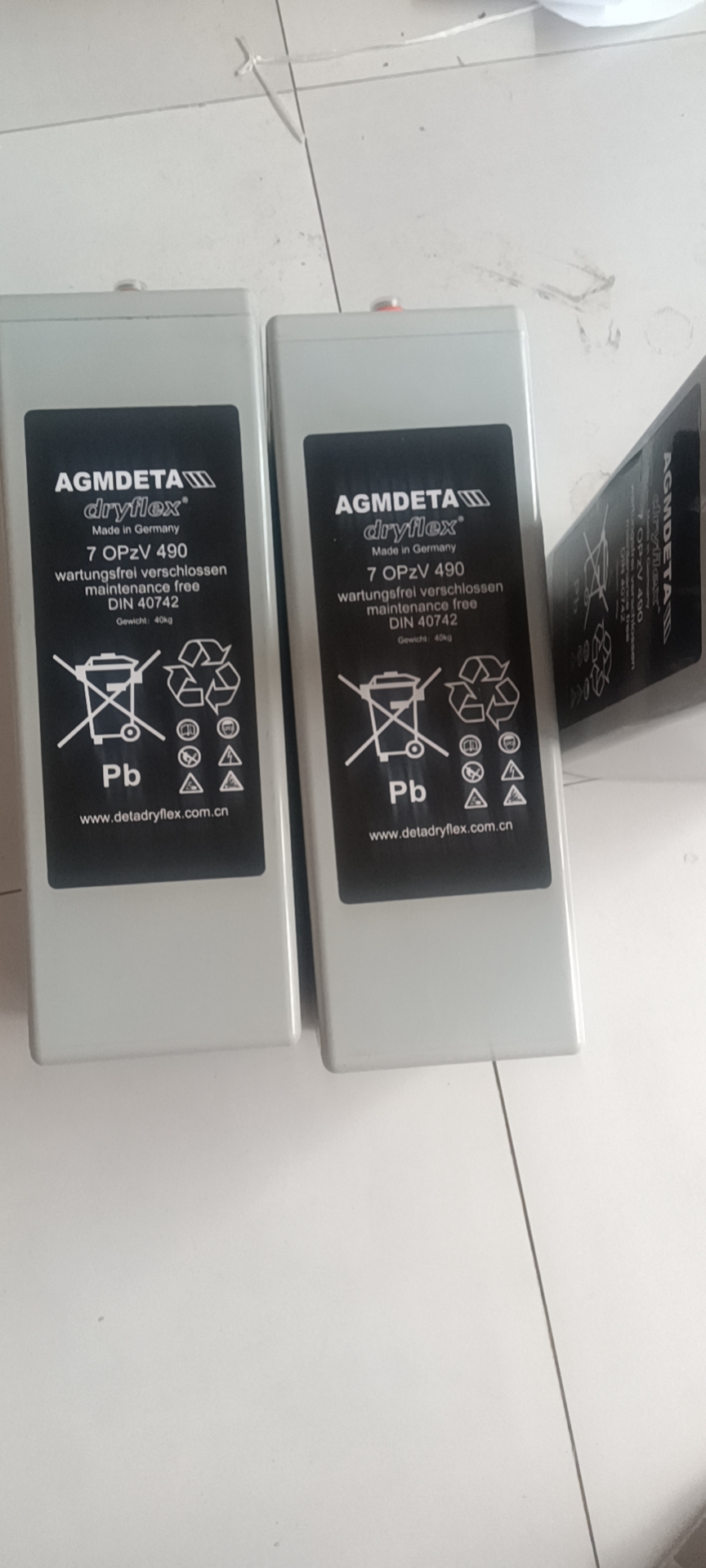 德國(guó)DETA銀杉蓄電池4OPZV200純膠體蓄電池2V200電站電廠用 原裝廠家銷售