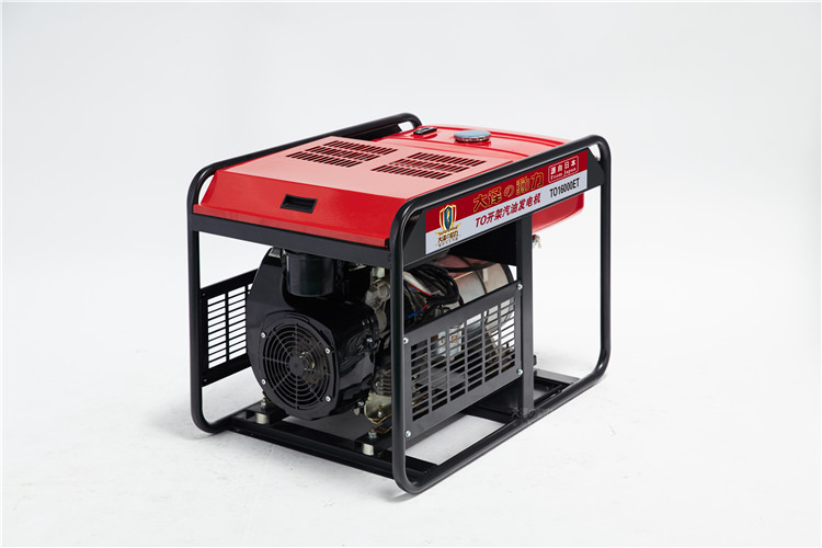 大澤動力15kw三相便攜汽油發(fā)電機施工備用