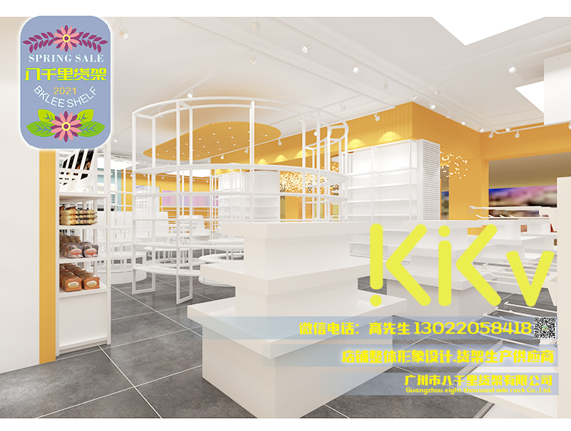 昆明百貨KKV貨架整店形象道具輸出！