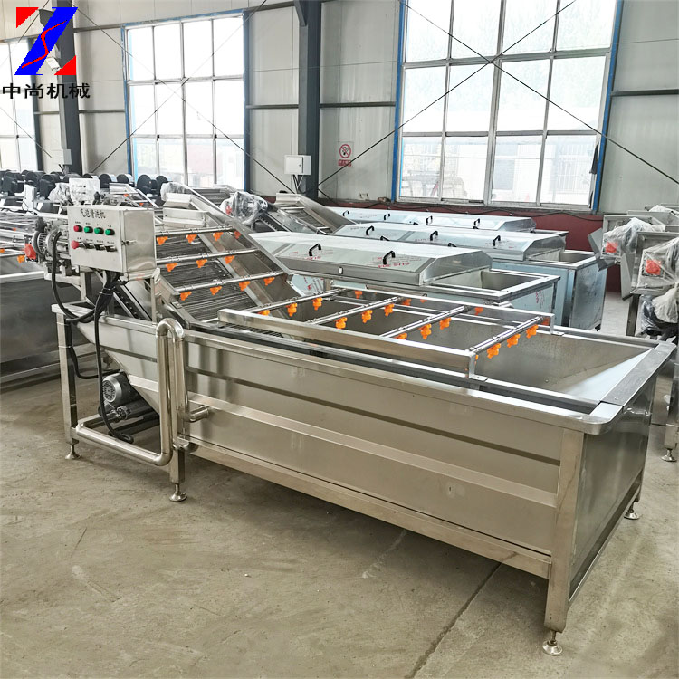 商用辣椒氣泡清洗機  蔬菜清洗流水線設(shè)備  生菜西紅柿氣泡清洗機