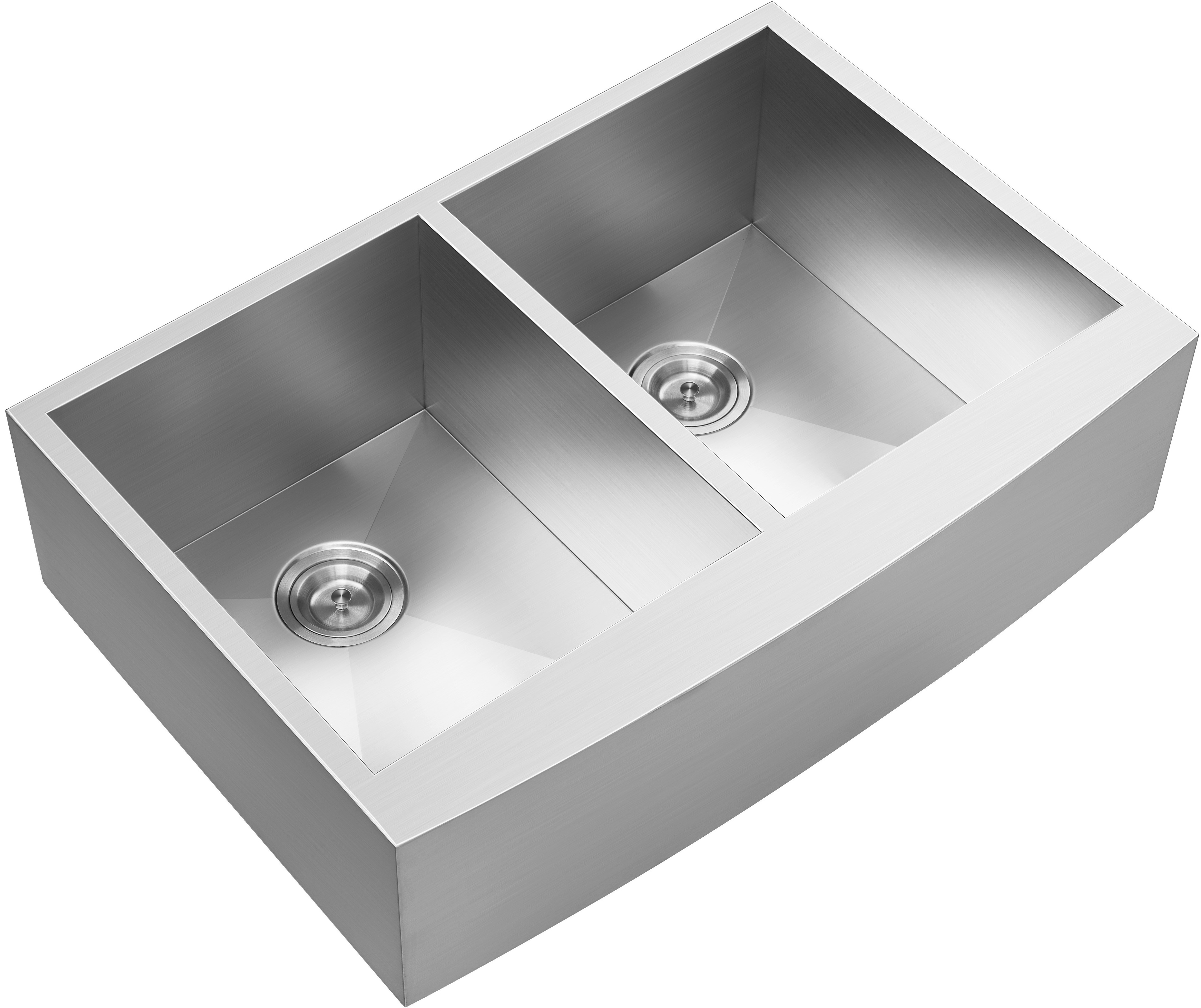 不銹鋼水槽裙邊雙槽