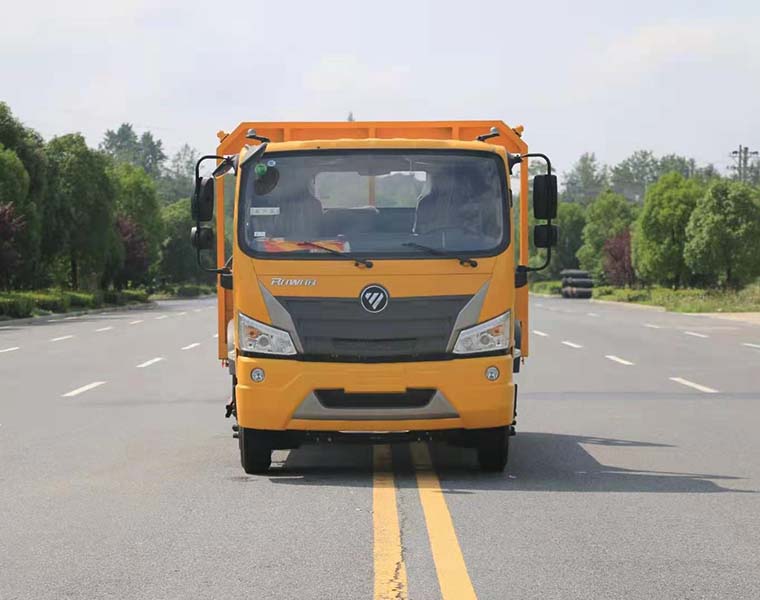 平板運輸車  福田國六小黃牌平板運輸車