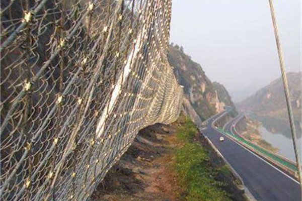 被動柔性防護網(wǎng).被動邊坡防護網(wǎng).被動柔性邊坡防護網(wǎng) RX-050型被動防護網(wǎng)