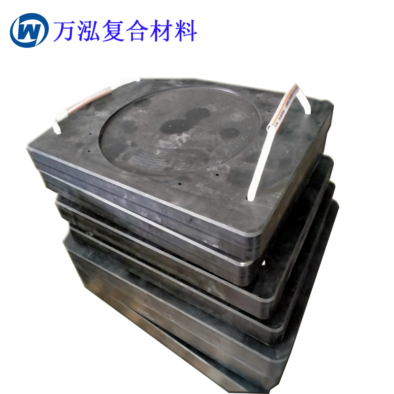 現(xiàn)貨供應(yīng)黑色高分子支腿墊板 耐磨損抗老化高分子墊板