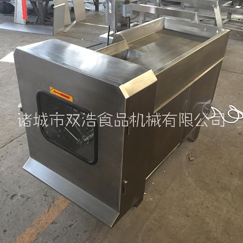 雙浩食品機(jī)械供應(yīng)豬肉牛肉凍肉類肉丁機(jī) 切片切條 肉類切丁機(jī)