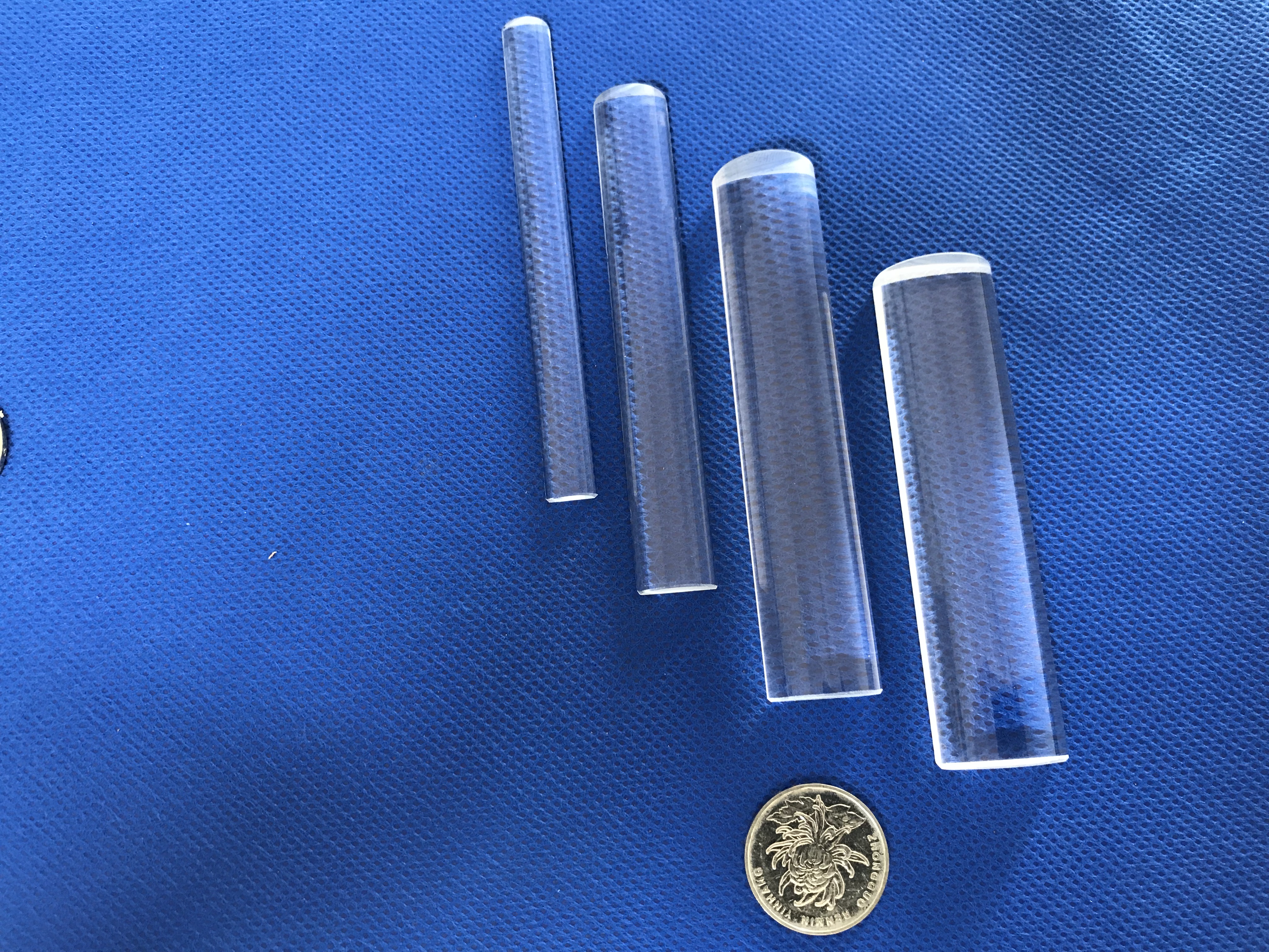 江蘇石英玻璃聚光棒 創(chuàng)通石英制品 支持定制