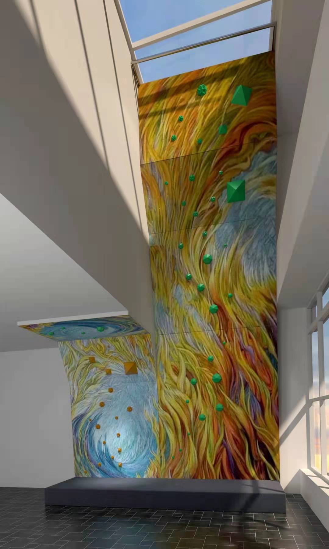 室內(nèi)裝飾攀巖別墅攀巖、設(shè)計(jì)效果、安裝【北京中天云峰體育用品有限責(zé)任公司】