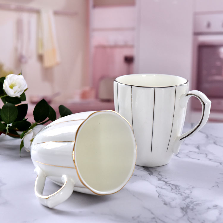 唐山奧美廠家批發(fā)陶瓷小清新馬克杯 定制創(chuàng)意伴手禮品 骨瓷辦公會(huì)議 南瓜杯