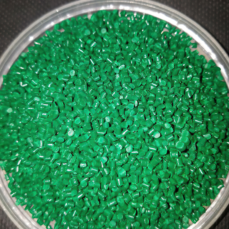 塑料綠色色母粒 供應高濃度電線電纜綠色母粒