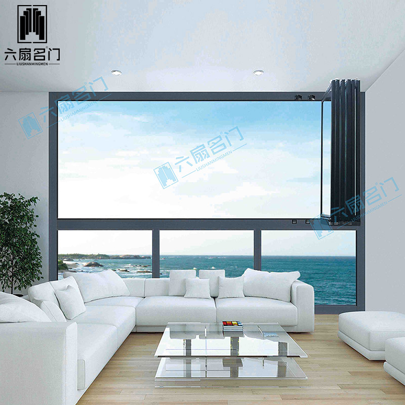 佛山六扇門鋁合金門窗2024新款斷橋平開窗陽(yáng)臺(tái)窗