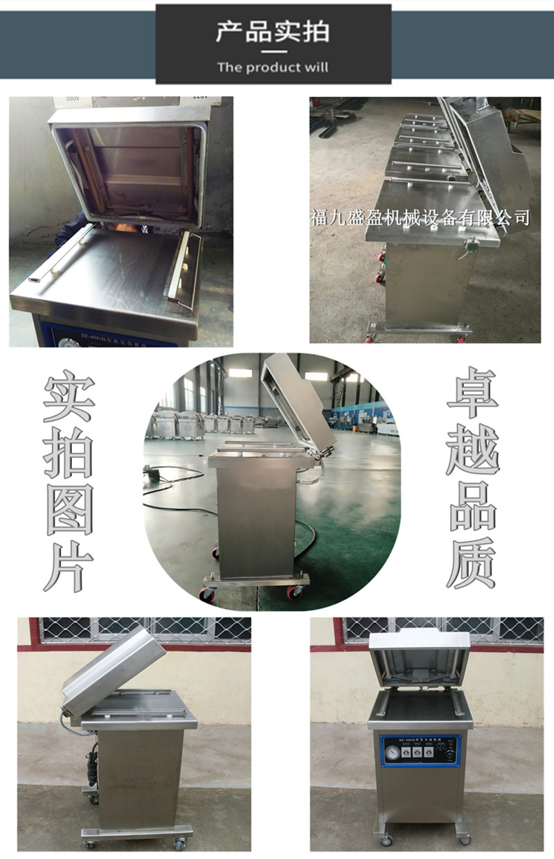單室真空包裝機 熟食真空包裝機 干果果脯真空包裝機FJY-DZ400