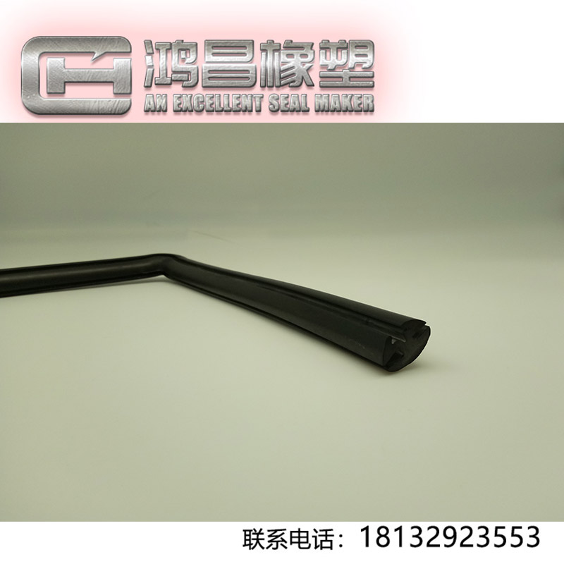 廠家生產(chǎn)三口密封條/玻璃壓條/防水擋風(fēng)橡膠密封條 汽車三口玻璃密封條