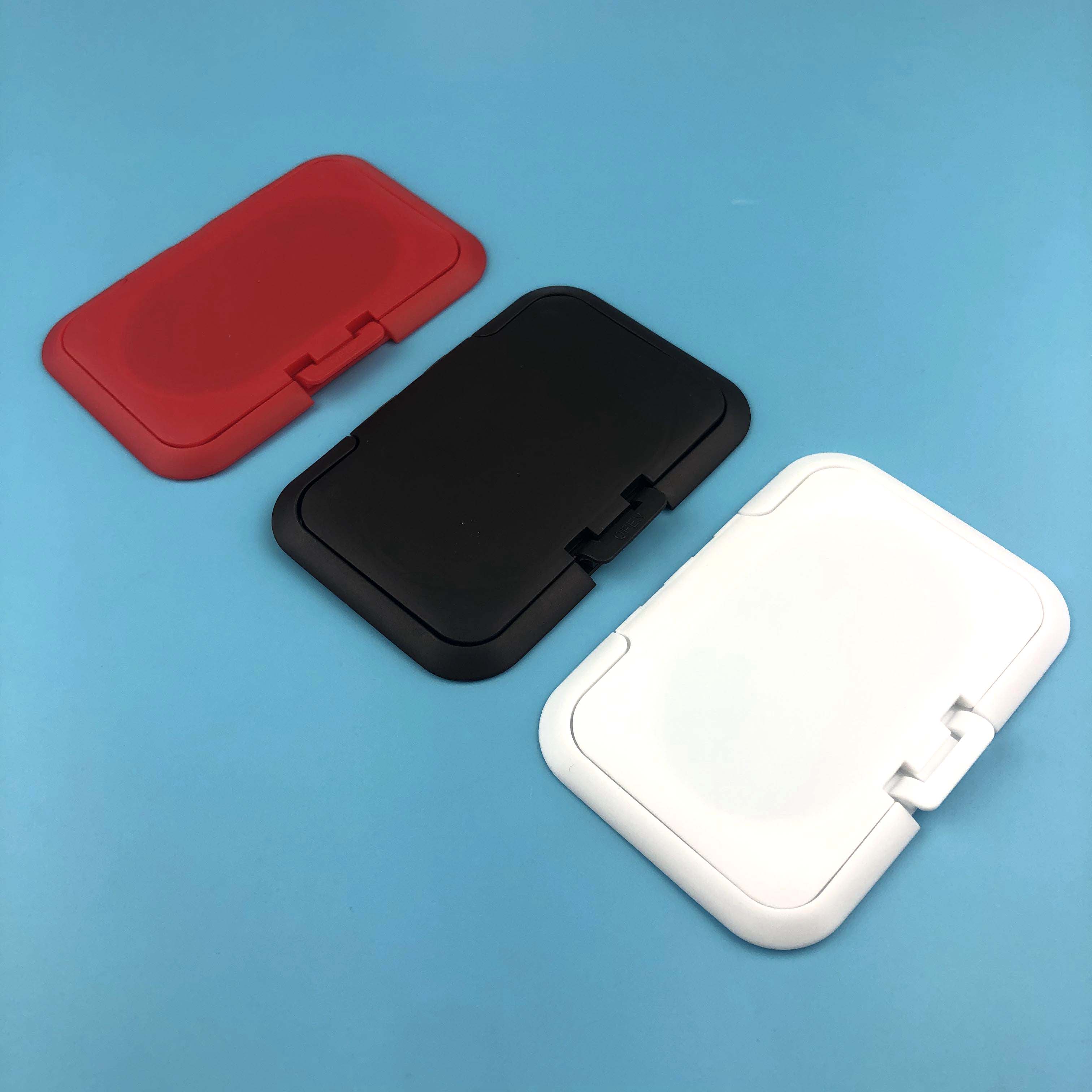 塑料嬰兒翻蓋式濕巾蓋子磨砂防塵塑料卸妝濕紙巾蓋蓋子塑膠蓋子塑料蓋