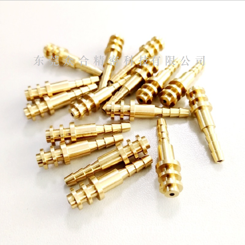 CNC五軸走心機加工 非標螺母零