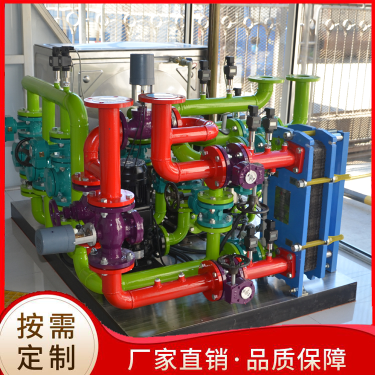 保定德爾生產(chǎn) 成套換熱機組換熱站