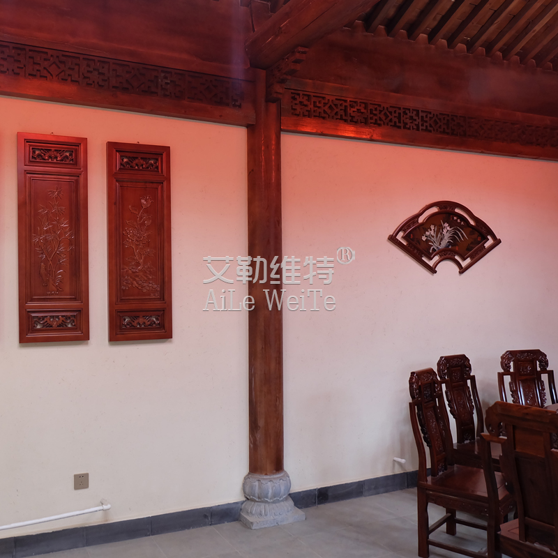 河南稻草墻效果 內(nèi)外墻生態(tài)稻草漆 仿古藝術(shù)漆 稻草漆
